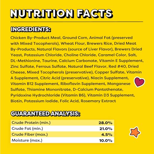 Temptations MixUps Crunchy and Soft Cat Treats, Cookout Flavor, 30 oz | Chicken, liver & beef flavors, under 2 calories per treat, 100% complete & balanced for adult cats, resealable stay-fresh tub