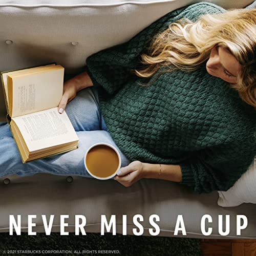 Starbucks K-Cup Coffee Pods, Medium Roast Hot or Iced Coffee, Pike Place Roast, 96 Keurig Pods ​