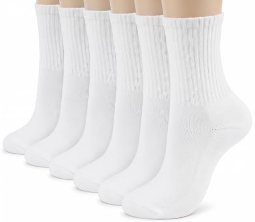 BomKinta Women Calf Socks Athletic Crew Sock | Casual, Cute, Soft, Cotton, Above Ankle, Gifts