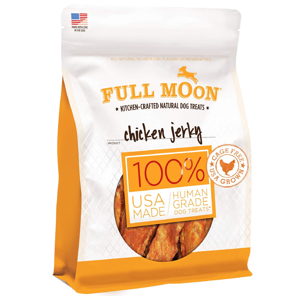 Full Moon® Chicken Jerky Dog Treat 24 Ounce (Pack of 1) | Human Grade, No corn, No wheat, No soy, Glycerin Free, Made in the USA