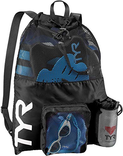 TYR Big Mesh Mummy Backpack, Black