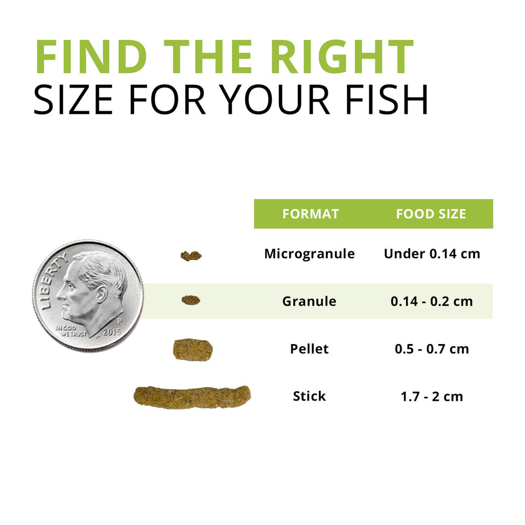 Fluval Bug Bites Bottom Feeder Fish Food, 1.60 Oz. | Granules for Small to Medium Sized Fish, A6586
