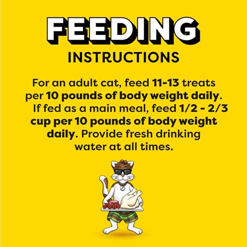 Temptations MixUps Crunchy and Soft Cat Treats, Cookout Flavor, 30 oz | Chicken, liver & beef flavors, under 2 calories per treat, 100% complete & balanced for adult cats, resealable stay-fresh tub