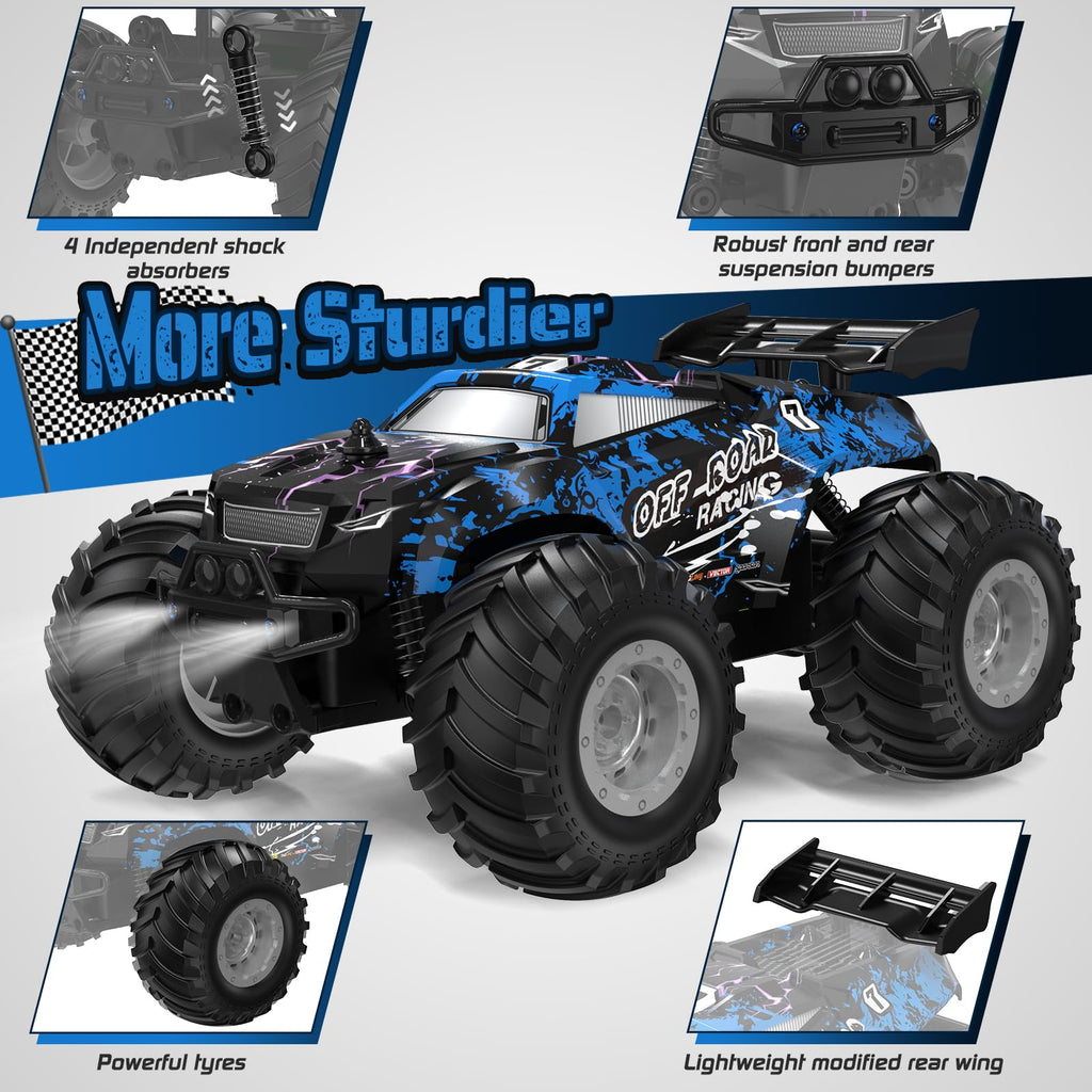All-Terrain Remote Control Car for Boys Christmas Kids Rechargeable
