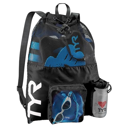 TYR Big Mesh Mummy Backpack, Black