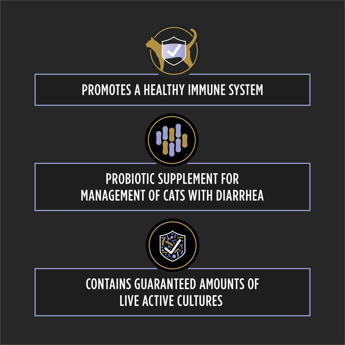 Pro Plan Veterinary Diets FortiFlora Daily Probiotic Powder Supplement for Cats with Digestive Support and Immune System