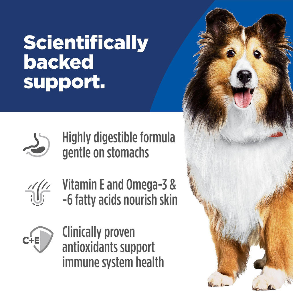 Hill's Science Diet Sensitive Stomach & Skin Dry Dog Food | #1 Veterinarian Recommended, Adult Formula, Chicken Recipe, 30 lb. Bag
