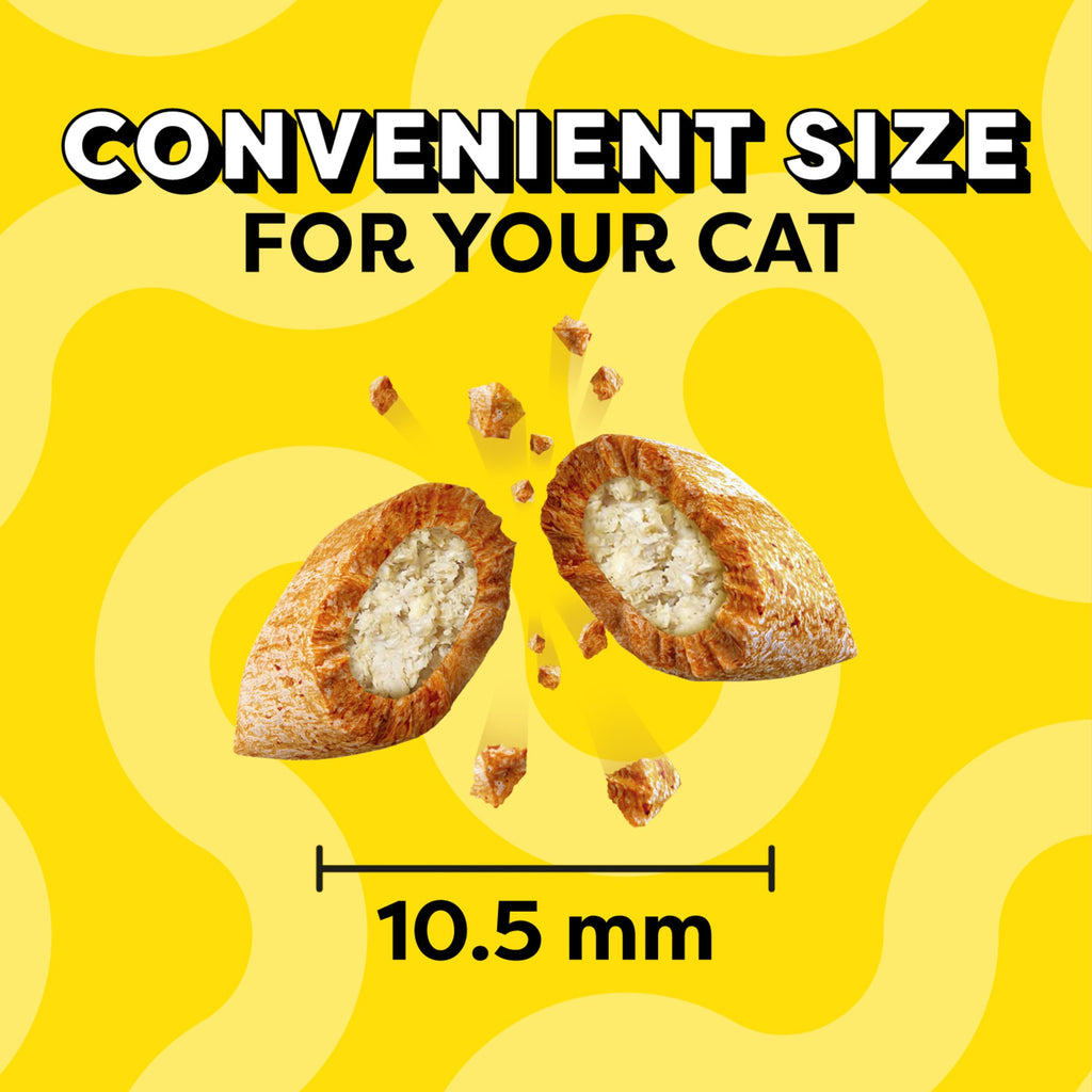 Temptations MixUps Crunchy and Soft Cat Treats, Cookout Flavor, 30 oz | Chicken, liver & beef flavors, under 2 calories per treat, 100% complete & balanced for adult cats, resealable stay-fresh tub
