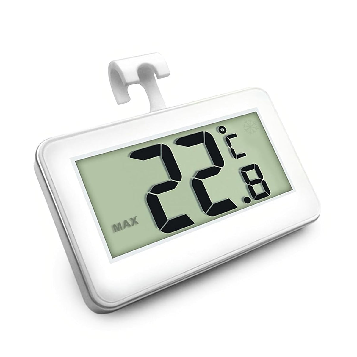 Fridge Thermometer, Suplong Digital Waterproof Fridge Freezer Thermometer Easy to Read LCD Display with Max/Min Record