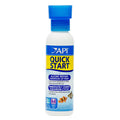 API Quick Start Freshwater & Saltwater Aquarium Nitrifying Bacteria (4 oz) | Allows You to Add Fish Faster - Reduces Harmful Compounds - Treats Up to 120 Gallons - New Aquarium Setup or Water Change