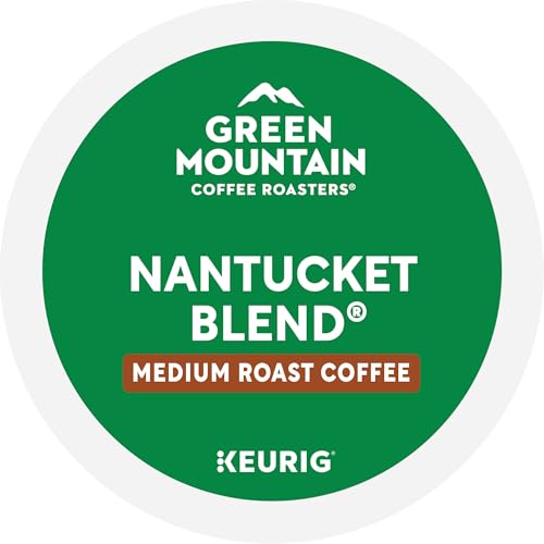 Green Mountain Coffee Nantucket Blend Keurig Single-Serve K-Cup Pods, Medium Roast Coffee, 96 Count