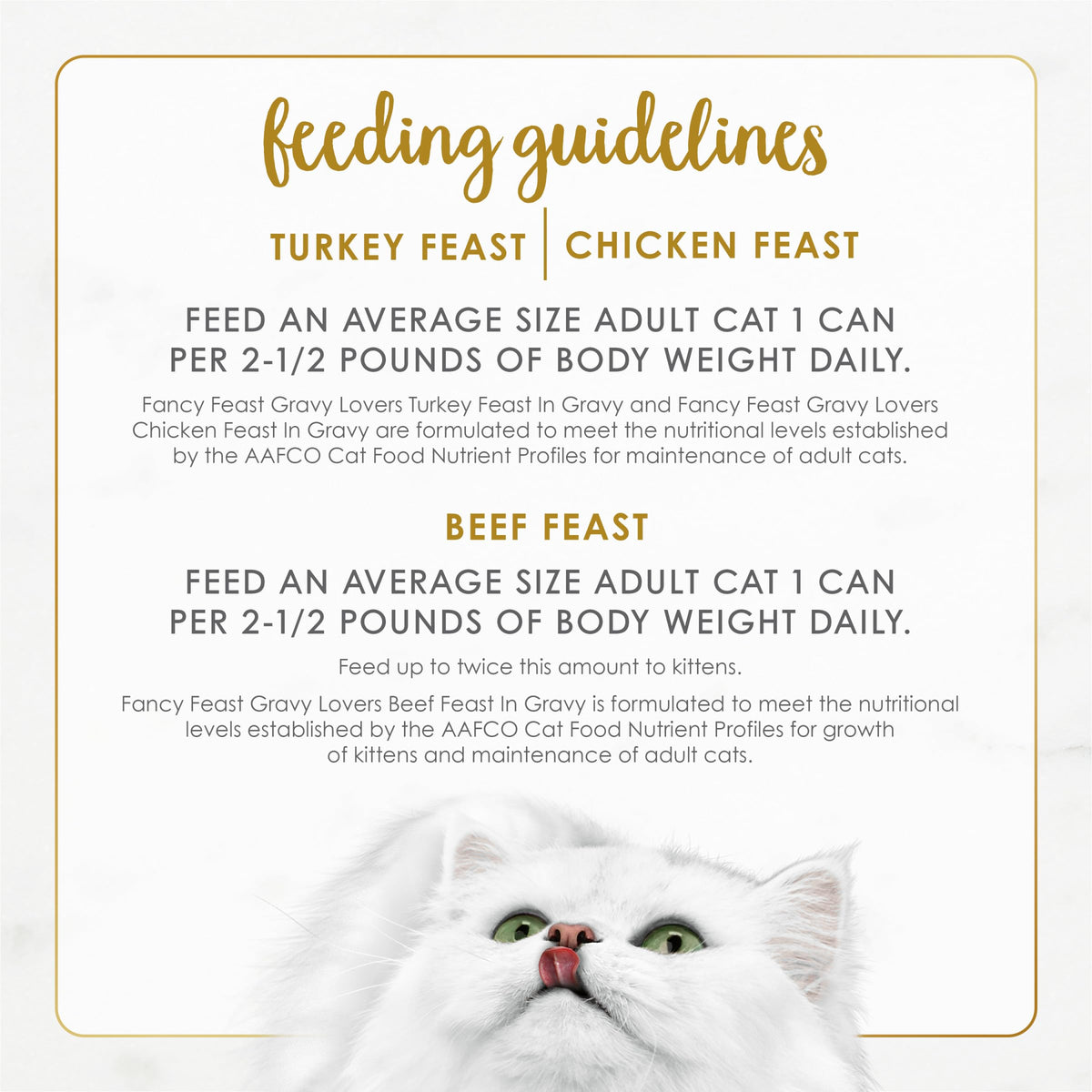 Purina Fancy Feast Gravy Lovers, Poultry & Beef Wet Cat Food, 3oz, 24-Pack | Variety Pack, grilled gourmet texture made with no artificial colors or preservatives, 100 percent complete and balanced