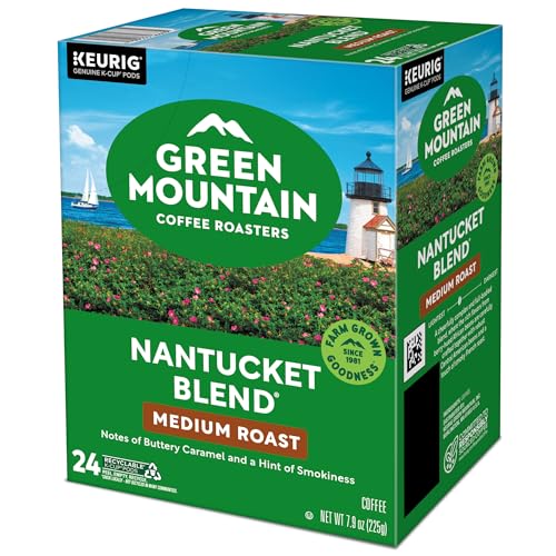 Green Mountain Coffee Nantucket Blend Keurig Single-Serve K-Cup Pods, Medium Roast Coffee, 96 Count