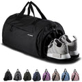 Fitgriff® Gym Bag for Men & Women with Shoe & Wet Compartment - Duffle Bag for Travel, Sports, Fitness & Workout