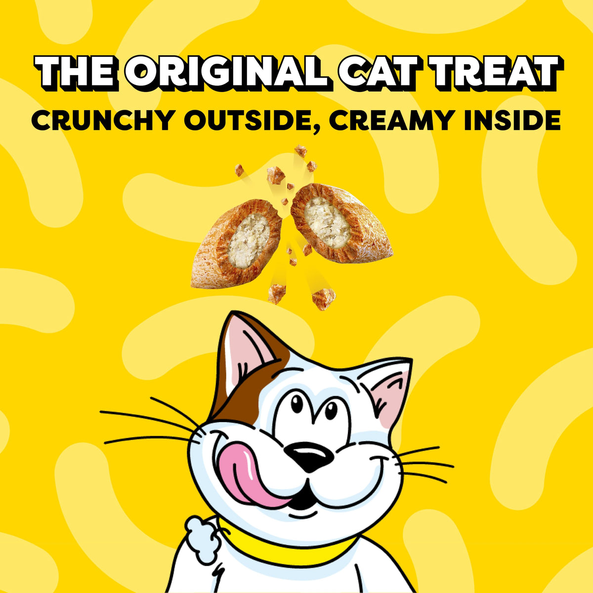 Temptations Classic Crunchy and Soft Cat Treats, Seafood Medley, 30 oz | Under 2 calories per treat, 100% complete & balanced adult cat nutrition, resealable tub, use as snack, meal, or food topper