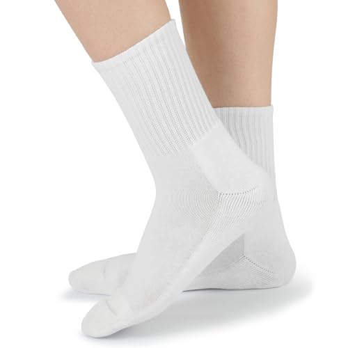 BomKinta Women Calf Socks Athletic Crew Sock | Casual, Cute, Soft, Cotton, Above Ankle, Gifts