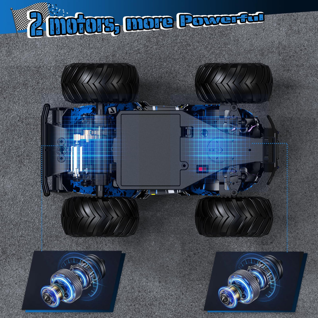 All-Terrain Remote Control Car for Boys Christmas Kids Rechargeable