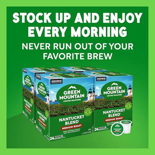 Green Mountain Coffee Nantucket Blend Keurig Single-Serve K-Cup Pods, Medium Roast Coffee, 96 Count