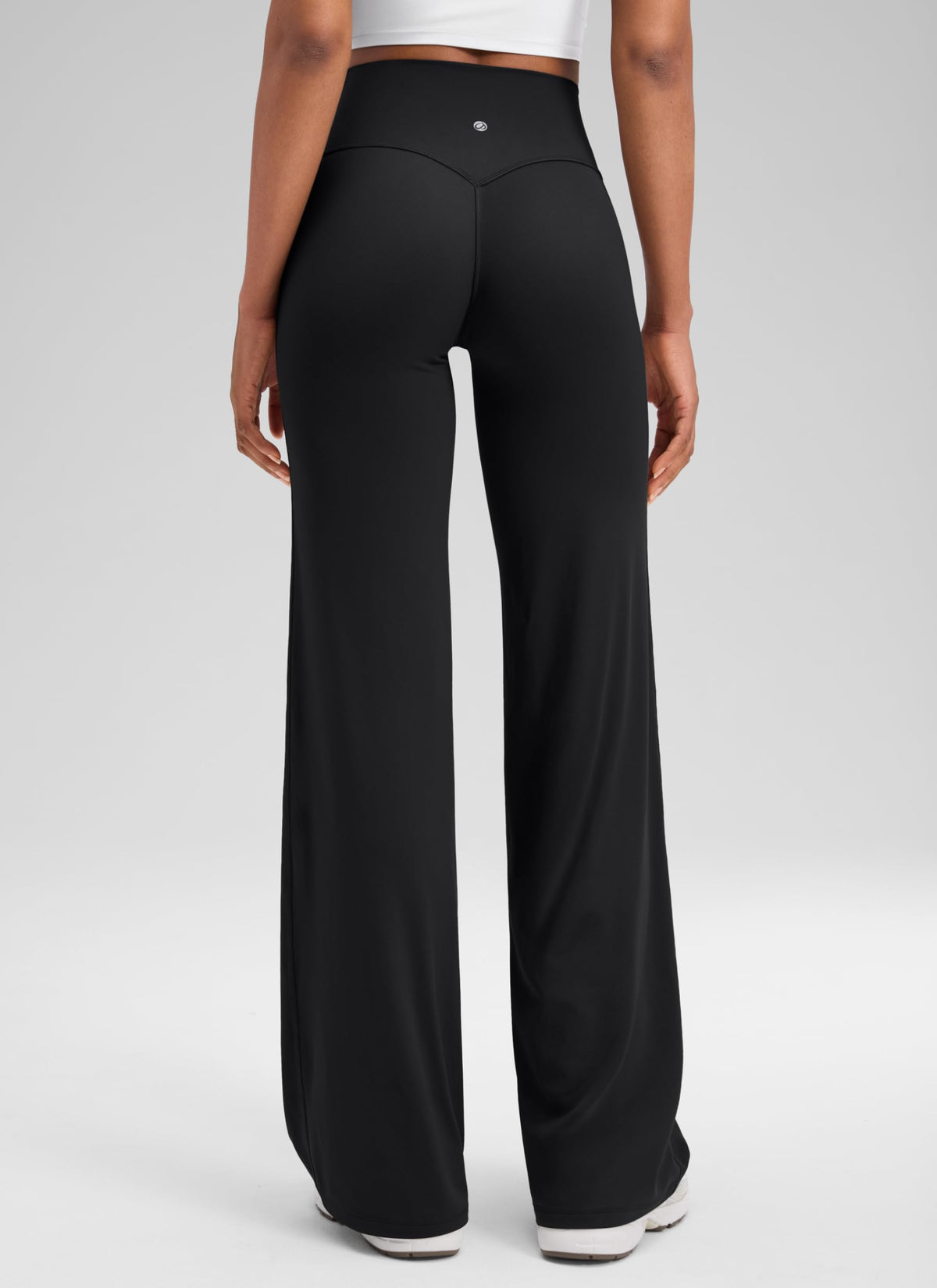 CRZ YOGA Softretch Wide Leg Pants 28"/30"/32" | No Front Seam, Ultimate Comfort, Next to Skin, Yoga, Casual, High Waisted, for Women