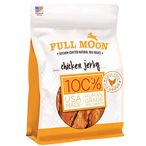 Full Moon® Chicken Jerky Dog Treat 24 Ounce (Pack of 1) | Human Grade, No corn, No wheat, No soy, Glycerin Free, Made in the USA