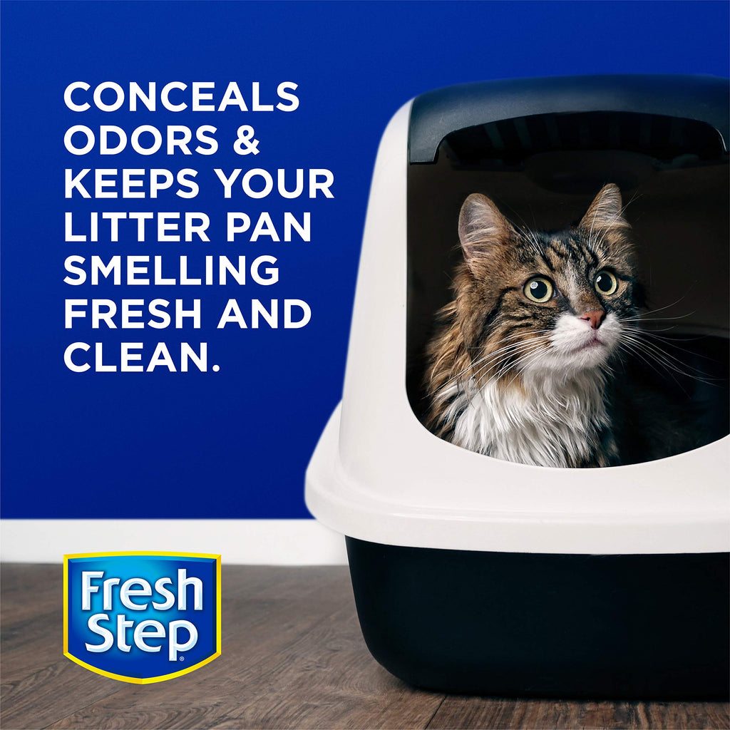 Fresh Step Cat Litter Crystals Deodorizer, Fresh Scent, 15 Oz