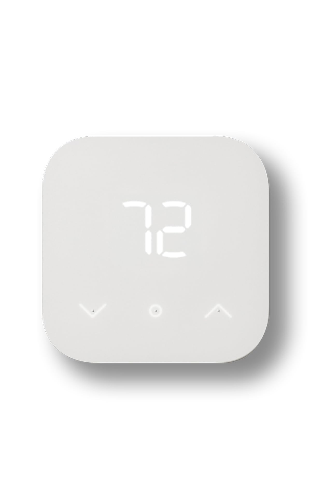 Amazon Smart Thermostat, Save money and energy, Works with Alexa and Ring, C-wire required
