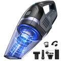 Portutif Handheld Vacuum Cleaner, 8Kpa Strong Suction Car Vacuum Cleaner | Hand Held Vacuum Cordless，Portable 30-Min Run Time，400ML Dust Cup，78Db， Lightweight for Car，Carpet Stairs，Pet Hair