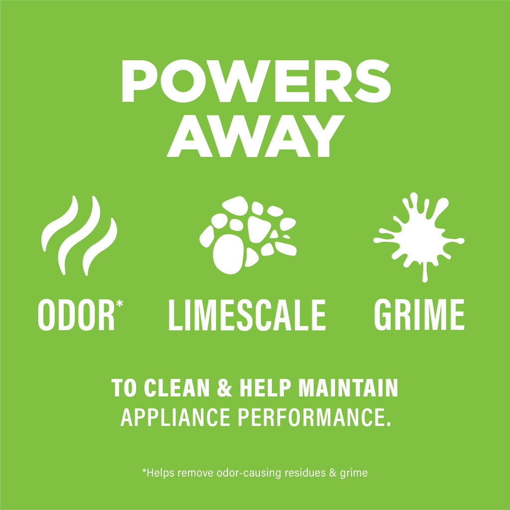 Affresh Dishwasher Cleaner, Mess-Free Deep-Cleaning Tablet, 6 Month Supply | Helps Power Away Smells from Limescale & Mineral Deposits,EPA Safer Choice Certified, Safe for All Dishwashers