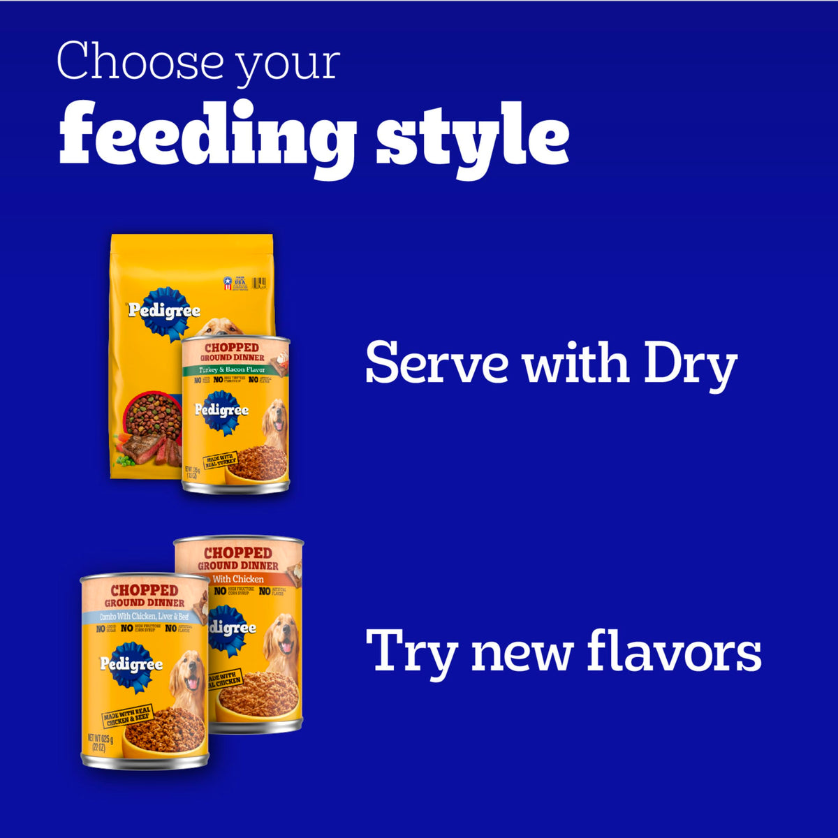 Pedigree Choice Cuts Wet Dog Food, Beef & Country Stew, 13.2 oz, 12 Count | Beef & Country Stew flavors, 100% complete & balanced, 50%+ water for hydration, made with real beef, choice cuts in gravy