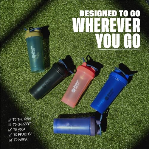 BlenderBottle Classic V2 Plastic Shaker Bottle 20 oz Black
